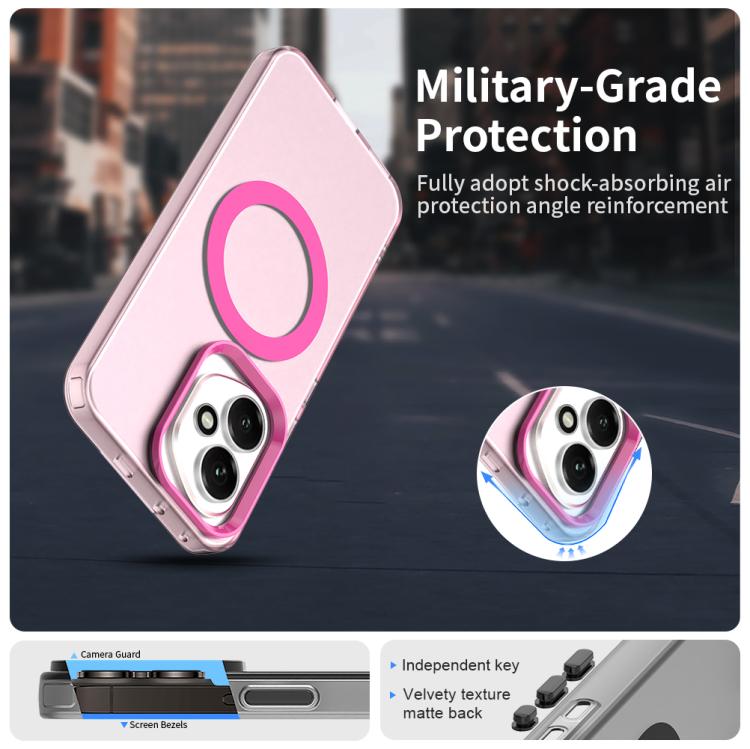 For Honor 400 Global 156.5mm Candy Magsafe PC Hybrid TPU Phone Case(Red) - free shipping - PMC TechLife - Order now!