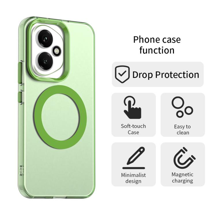 For Honor 400 Global 156.5mm Candy Magsafe PC Hybrid TPU Phone Case(Green) - free shipping - PMC TechLife - Order now!