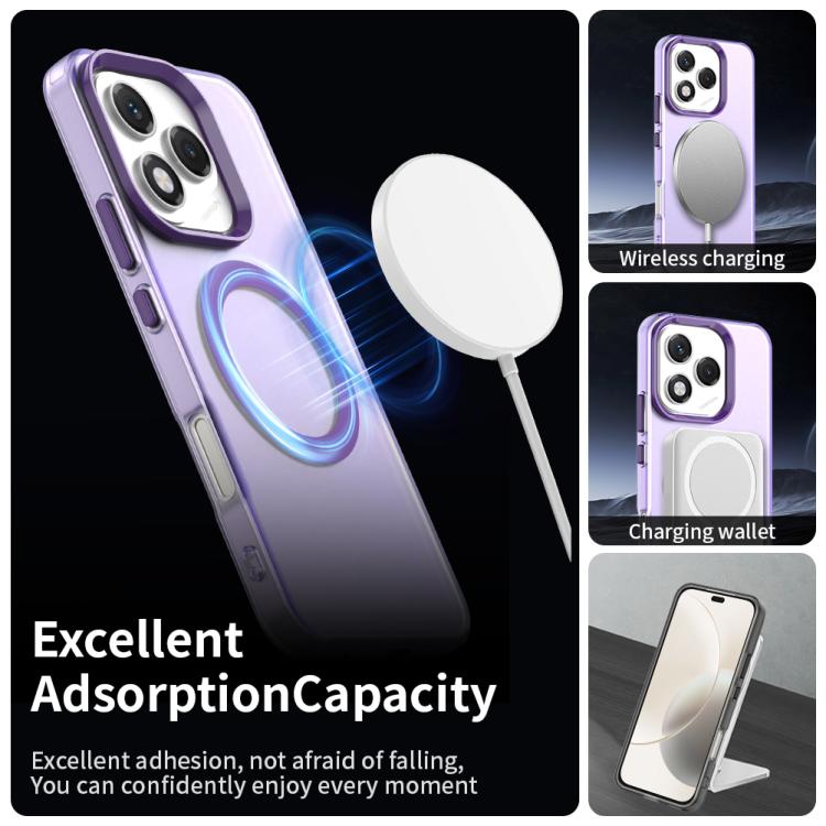 For Honor 400 Lite Global Candy Magsafe PC Hybrid TPU Phone Case(Purple) - free shipping - PMC TechLife - Order now!