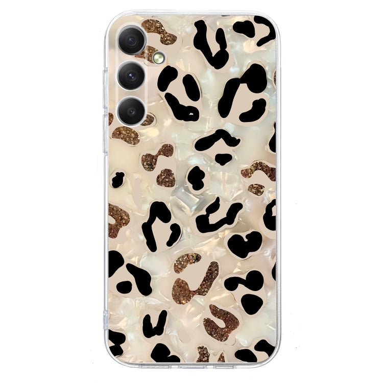 For Samsung Galaxy S25+ 5G Colorful Painting Pattern TPU Phone Case(Leopard) - Galaxy S25+ 5G Cases by PMC Jewellery | Online Shopping South Africa | PMC Jewellery | Buy Now Pay Later Mobicred