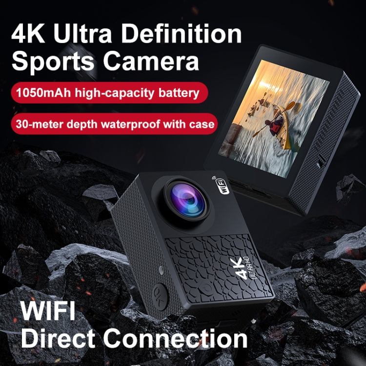 I5-360 2.0 inch IPS HD Screen Wide Angle 4K Action Camera, Specification:without Remote Control - Video Cameras by PMC TechLife | Online Shopping South Africa | PMC TechLife | Buy Now Pay Later Mobicred