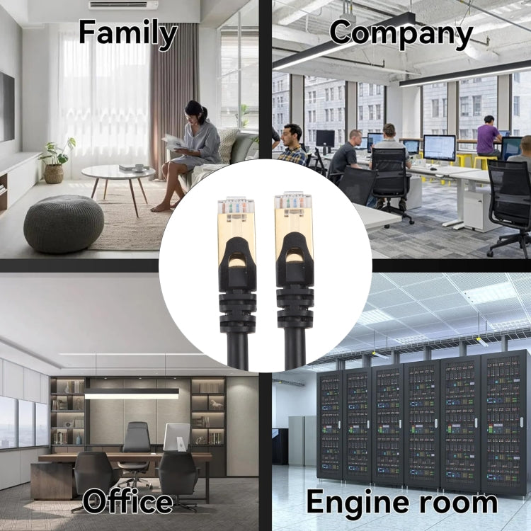 10m Gigabit Network Cat 8 Dual-shielded Cable - Lan Cable and Tools by PMC TechLife | Online Shopping South Africa | PMC TechLife | Buy Now Pay Later Mobicred