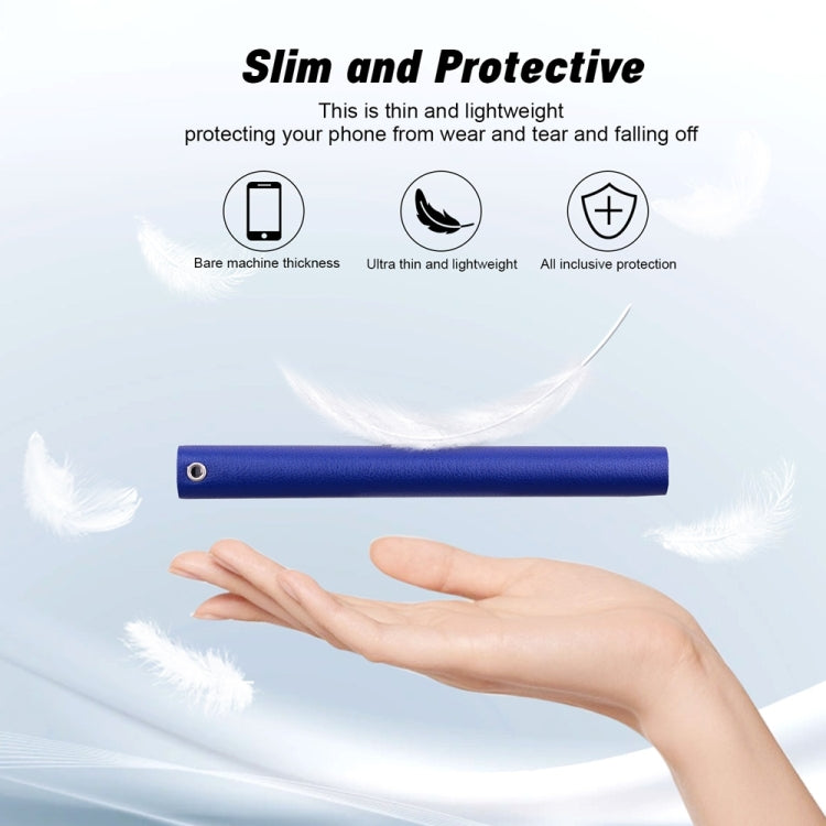 For Samsung Galaxy S25 5G Ultra-thin Voltage Magnetic Buckle Leather Phone Case(Blue) - Galaxy S25 5G Cases by PMC TechLife | Online Shopping South Africa | PMC TechLife | Buy Now Pay Later Mobicred