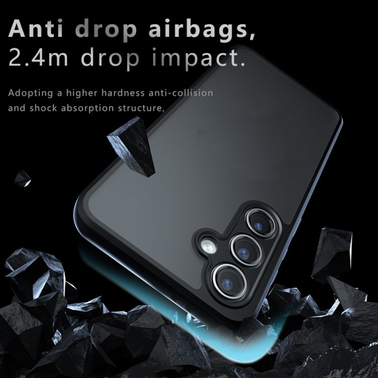 For Samsung Galaxy S25+ 5G Armor Precise Hole PC Hybrid TPU Phone Case(Transparent) - free shipping - PMC Jewellery - Order now!