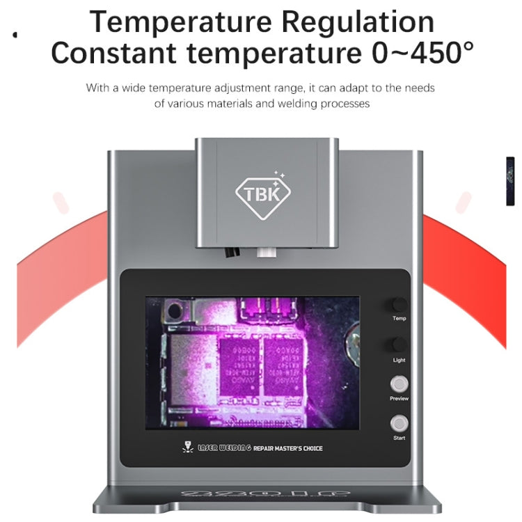 TBK 2205 Smart Infrared Laser Thermostatic Welding Machine with HD Camera, Plug:EU Plug(External LCD) - free shipping - PMc TechLife - Order now!