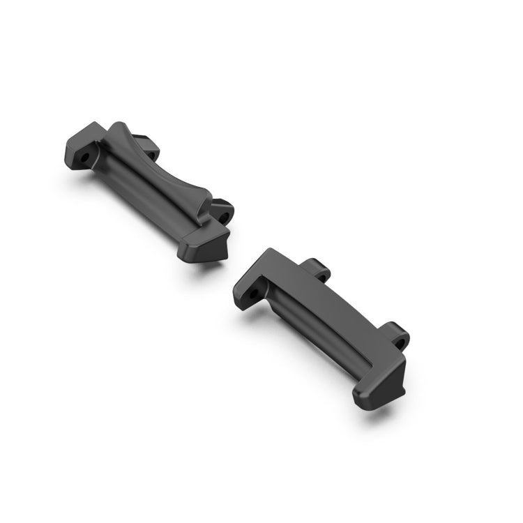 For Amazfit T-Rex 3 1 Pair Metal Head Adapter Watch Band Connector With Removal Tool(Black) - Watch Bands by PMc TechLife | Online Shopping South Africa | PMc TechLife | Buy Now Pay Later Mobicred