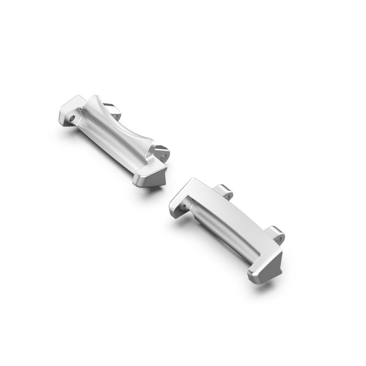 For Amazfit T-Rex 3 1 Pair Metal Head Adapter Watch Band Connector With Removal Tool(Silver) - free shipping - PMc TechLife - Order now!