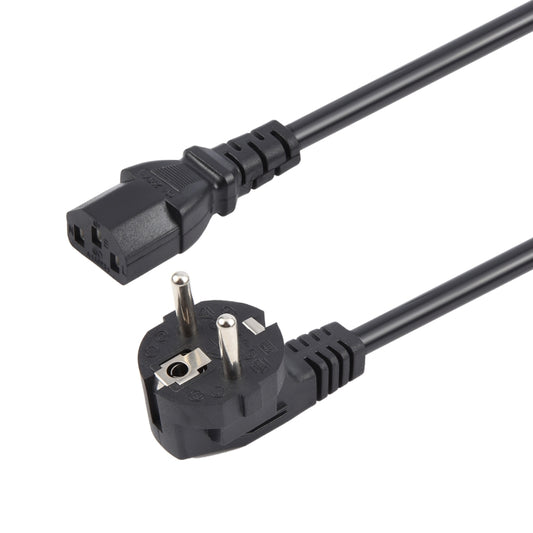 EU Plug Computer PC Power Cord 3 Pin Cable, Length:3m(Black) - Power Cord by PMC Jewellery | Online Shopping South Africa | PMC Jewellery | Buy Now Pay Later Mobicred