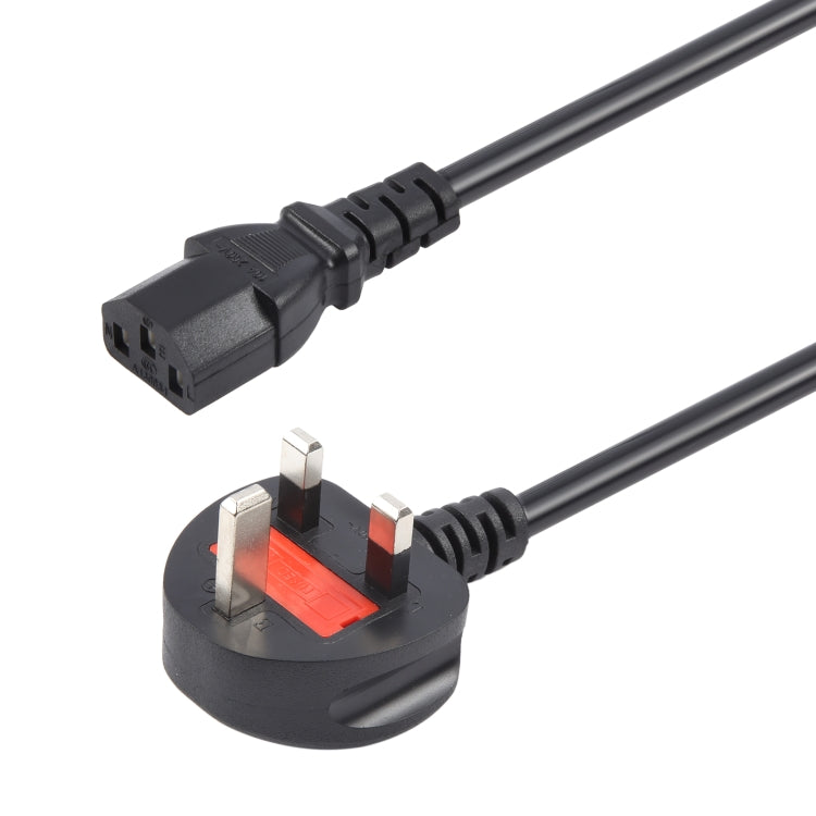Big UK Plug Computer PC Power Cord 3 Pin Cable, Length:5m(Black) - Power Cord by PMC TechLife | Online Shopping South Africa | PMC TechLife | Buy Now Pay Later Mobicred