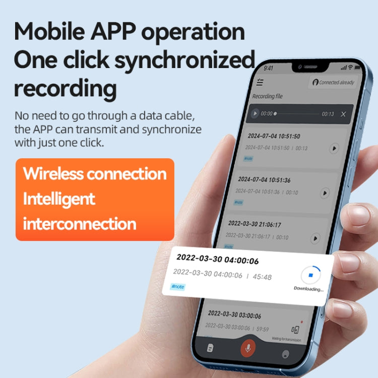 Q70A Magnetic Noise Reduction Voice Recording Pen Support APP Control, Memory:32GB(Black) - Recording Pen by PMC TechLife | Online Shopping South Africa | PMC TechLife | Buy Now Pay Later Mobicred
