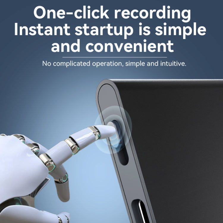 Q61A Ultra-thin HD Noise Reduction Voice Recording Pen Support APP Control, Memory:64GB(Black) - Recording Pen by PMC TechLife | Online Shopping South Africa | PMC TechLife | Buy Now Pay Later Mobicred