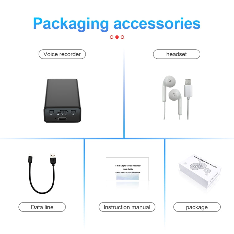 Q65 Long-lasting Magnetic Intelligent Voice Recording Pen, Memory:8GB(Black) - Recording Pen by PMC TechLife | Online Shopping South Africa | PMC TechLife | Buy Now Pay Later Mobicred