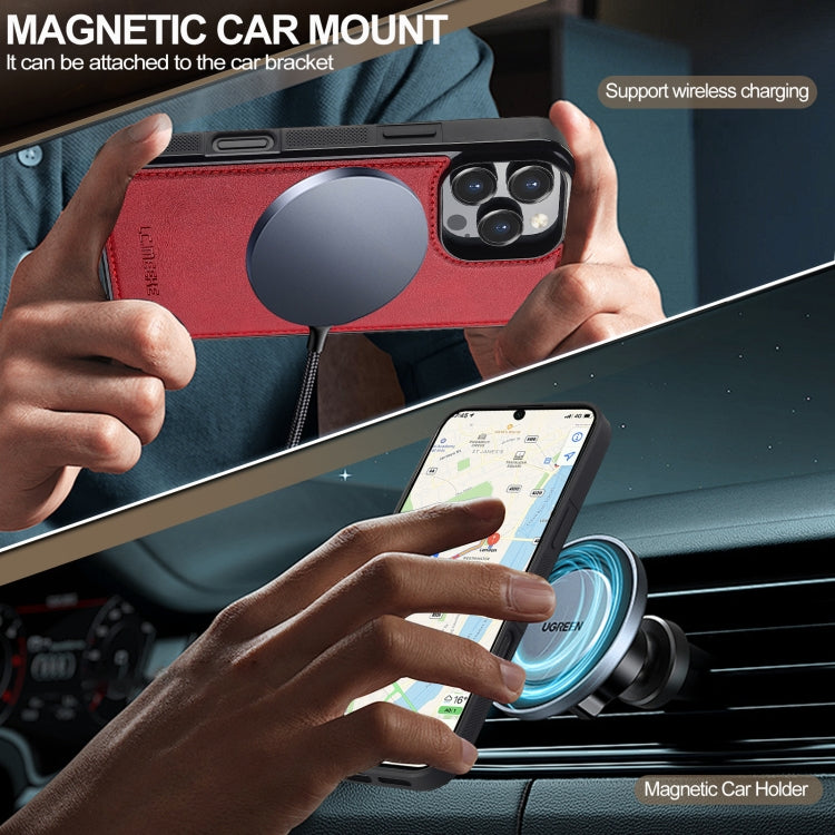 For iPhone 16 Pro LC.IMEEKE Magsafe Phone Case(Red) - free shipping - PMC Jewellery - Order now!