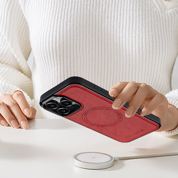For iPhone 16 Pro LC.IMEEKE Magsafe Phone Case(Red) - free shipping - PMC Jewellery - Order now!