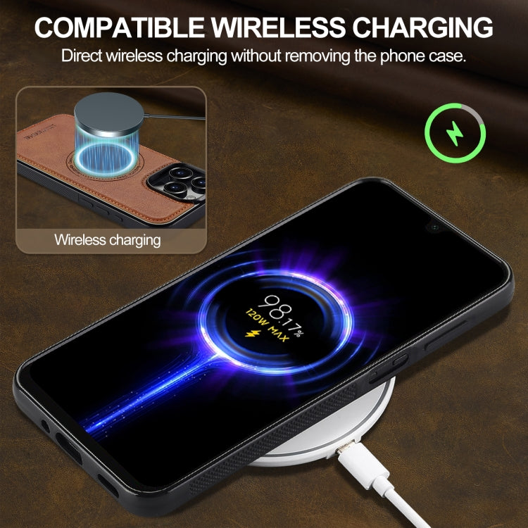 For iPhone 16 Pro LC.IMEEKE Magsafe Phone Case(Brown) - free shipping - PMC Jewellery - Order now!