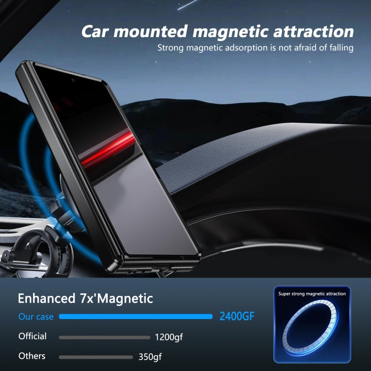 For Honor Magic V2 RSR Porsche Design Gold Medal Rotating Folding Series Ring Holder Phone Case(Royal Blue) - Honor Cases by PMC TechLife | Online Shopping South Africa | PMC TechLife | Buy Now Pay Later Mobicred
