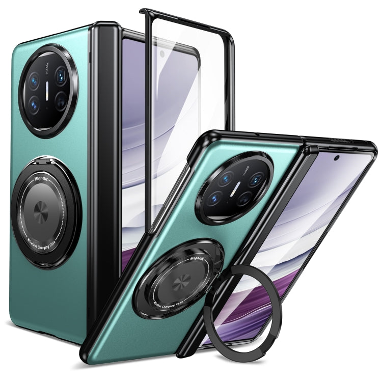 For Huawei Mate X5 Gold Medal Rotating Folding Series Ring Holder Phone Case(Royal Blue) - Huawei Cases by PMC TechLife | Online Shopping South Africa | PMC TechLife | Buy Now Pay Later Mobicred