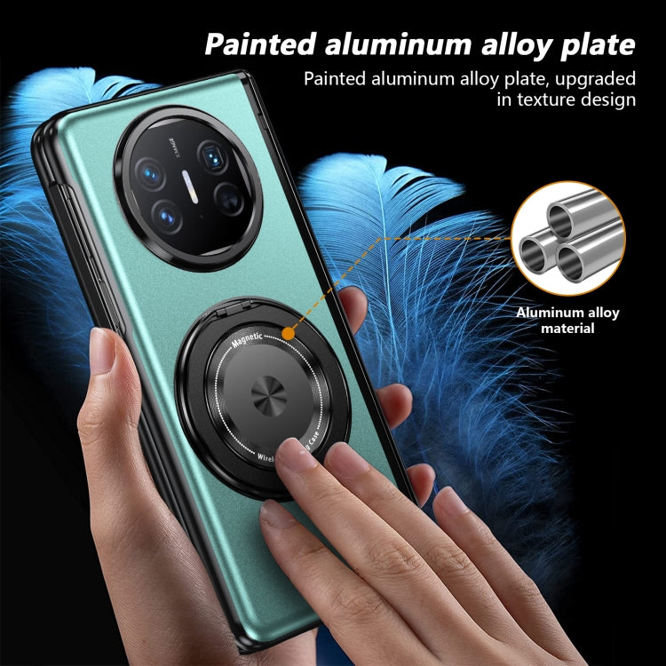 For Huawei Mate X5 Gold Medal Rotating Folding Series Ring Holder Phone Case(Royal Blue) - Huawei Cases by PMC TechLife | Online Shopping South Africa | PMC TechLife | Buy Now Pay Later Mobicred