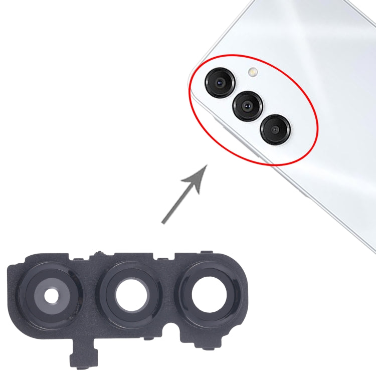 For Samsung Galaxy A16 5G SM-A166B 10pcs Rear Camera Lens Cover(Black) - free shipping - PMc TechLife - Order now!