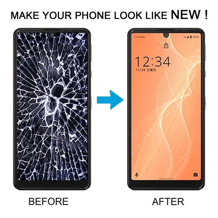 For Sharp Aquos Sence4 Basic Original LCD Screen With Digitizer Full Assembly - free shipping - PMC TechLife - Order now!