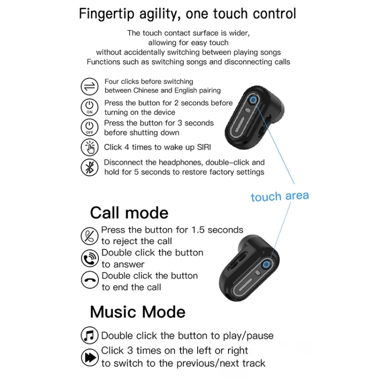 X17 mini 1.27 inch IP67 Waterproof 2 in 1 Bluetooth Earphone Smart Watch(Gold) - Smart Wristbands by PMC TechLife | Online Shopping South Africa | PMC TechLife | Buy Now Pay Later Mobicred