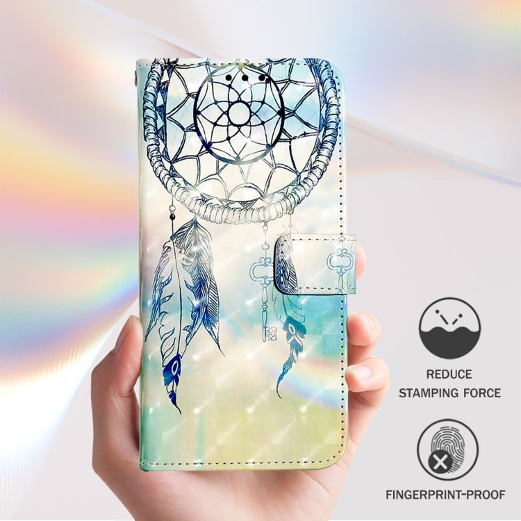 For Doogee N55 Plus 3D Painting Horizontal Flip Leather Phone Case(Dream Wind Chimes) - More Brand by PMC TechLife | Online Shopping South Africa | PMC TechLife | Buy Now Pay Later Mobicred