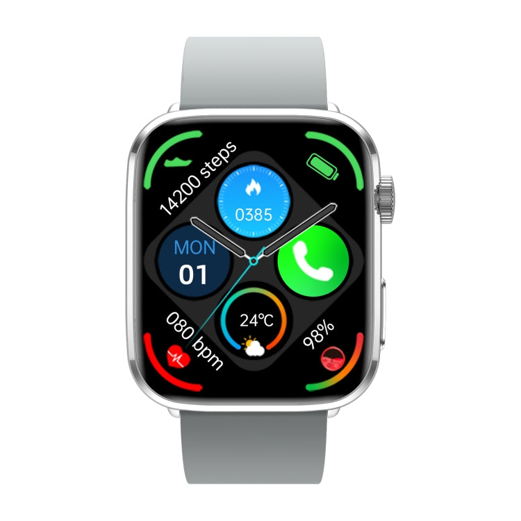 T92 1.81 inch IPS Square Screen Smart Watch, Heart Rate / Blood Oxygen / Blood Pressure(Grey) - free shipping - PMC TechLife - Order now!