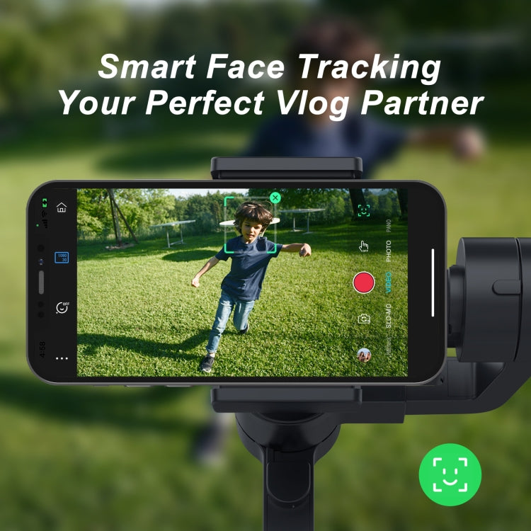 FUNSNAP Capture 2s Smart 3-Axis Handheld Gimbal Phone Live Stabilizer, Basic Version(Black) - free shipping - PMC TechLife - Order now!