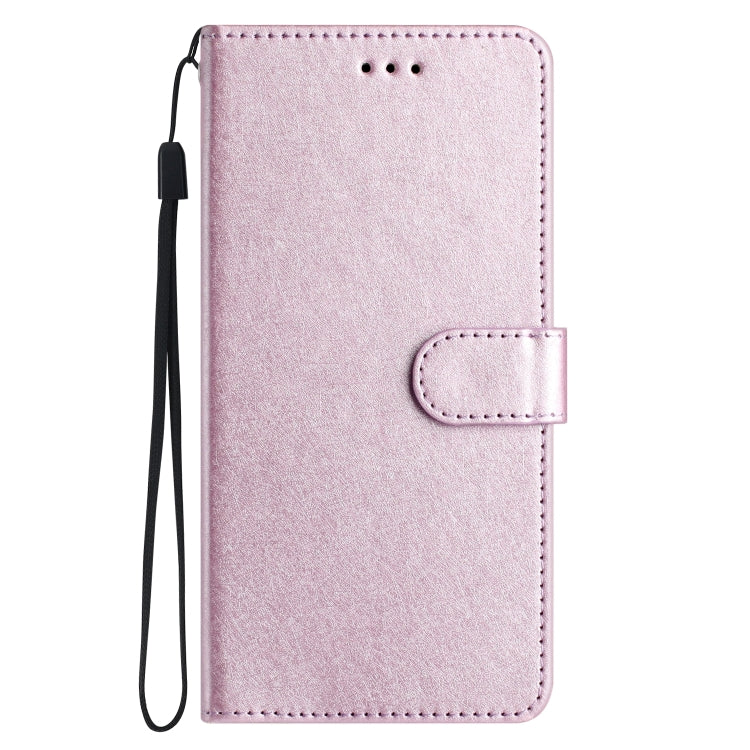 For Samsung Galaxy S25+ 5G Silk Texture Horizontal Flip Leather Phone Case(Rose Pink) - Galaxy S25+ 5G Cases by PMC Jewellery | Online Shopping South Africa | PMC Jewellery | Buy Now Pay Later Mobicred
