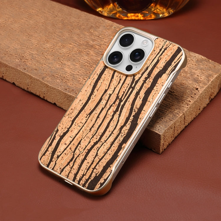 For iPhone 16 Denior A18 WoodenPaint MagSafe Phone Case(Tree Pattern) - iPhone 16 Cases by Denior | Online Shopping South Africa | PMC Jewellery | Buy Now Pay Later Mobicred