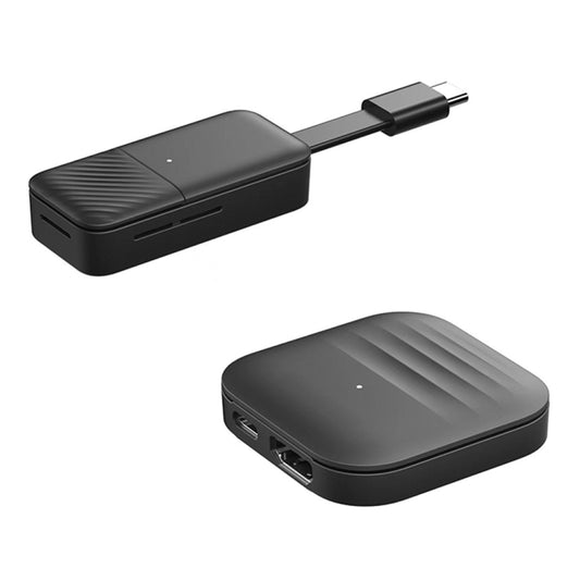 Q29+R39 1080P Type-C Wireless Screen Adapter(Black) - Wireless Display Dongle by PMC Jewellery | Online Shopping South Africa | PMC Jewellery | Buy Now Pay Later Mobicred