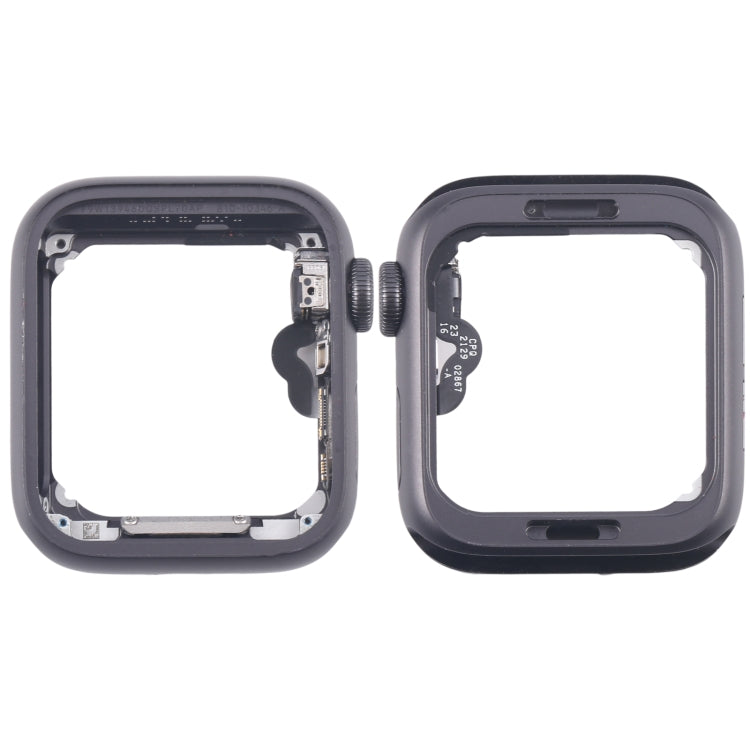For Apple Watch Series 4 40MM LTE Aluminium Alloy Middle Frame Bezel Plate with Crown Spin Axis Flex Cable(Grey) - Middle Frame by PMC TechLife | Online Shopping South Africa | PMC TechLife | Buy Now Pay Later Mobicred