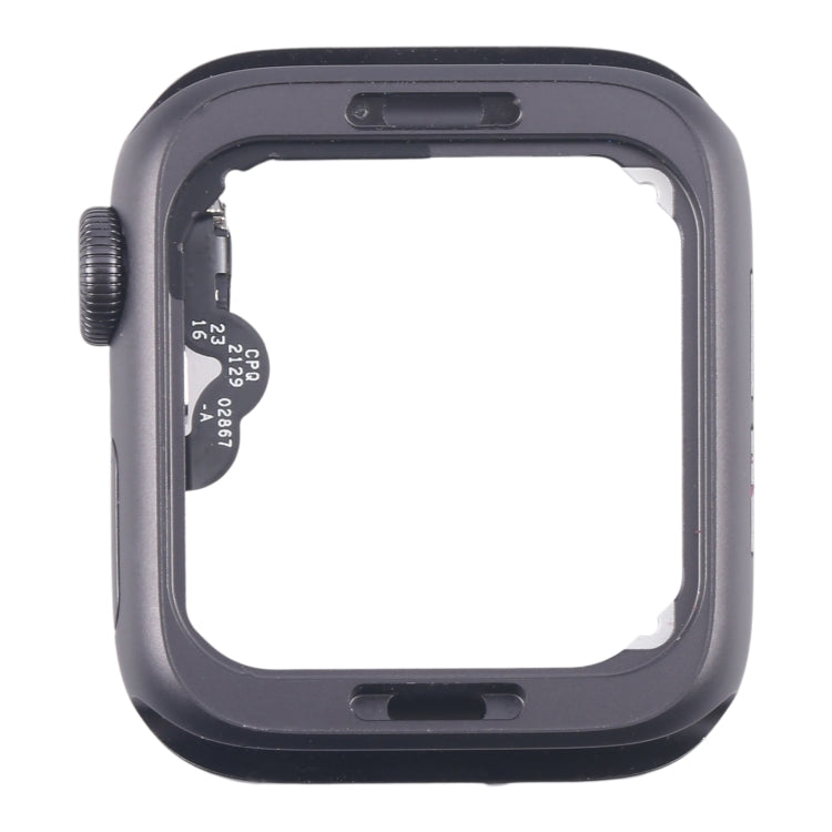For Apple Watch Series 4 40MM GPS Aluminium Alloy Middle Frame Bezel Plate with Crown Spin Axis Flex Cable(Grey) - Middle Frame by PMC TechLife | Online Shopping South Africa | PMC TechLife | Buy Now Pay Later Mobicred