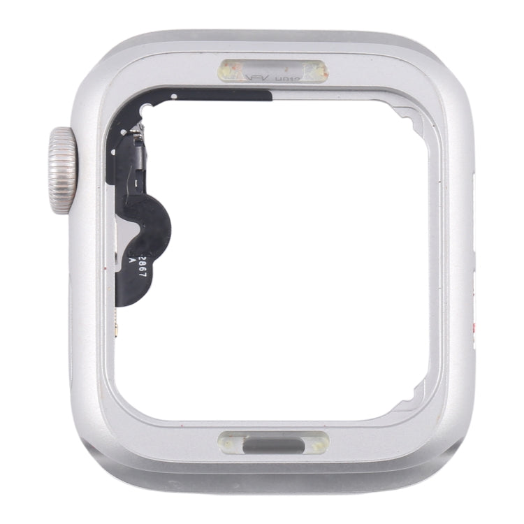 For Apple Watch SE 2020 40MM GPS Aluminium Alloy Middle Frame Bezel Plate with Crown Spin Axis Flex Cable(Silver) - Middle Frame by PMC TechLife | Online Shopping South Africa | PMC TechLife | Buy Now Pay Later Mobicred