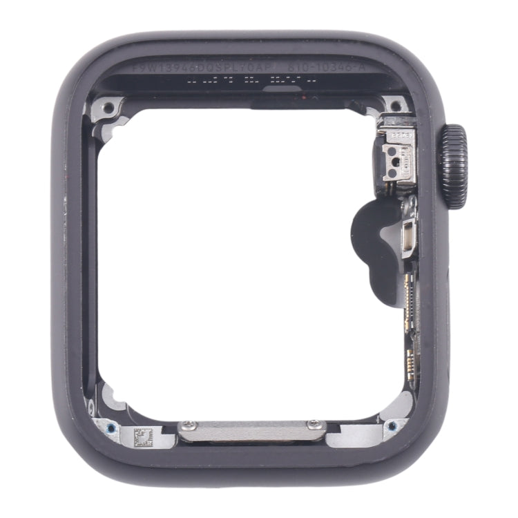 For Apple Watch Series 5 44MM LTE Aluminium Alloy Middle Frame Bezel Plate with Crown Spin Axis Flex Cable(Grey) - Middle Frame by PMC TechLife | Online Shopping South Africa | PMC TechLife | Buy Now Pay Later Mobicred