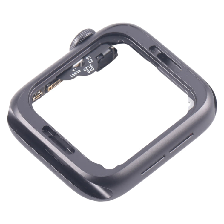 For Apple Watch Series 4 44MM GPS Aluminium Alloy Middle Frame Bezel Plate with Crown Spin Axis Flex Cable(Grey) - Middle Frame by PMC TechLife | Online Shopping South Africa | PMC TechLife | Buy Now Pay Later Mobicred