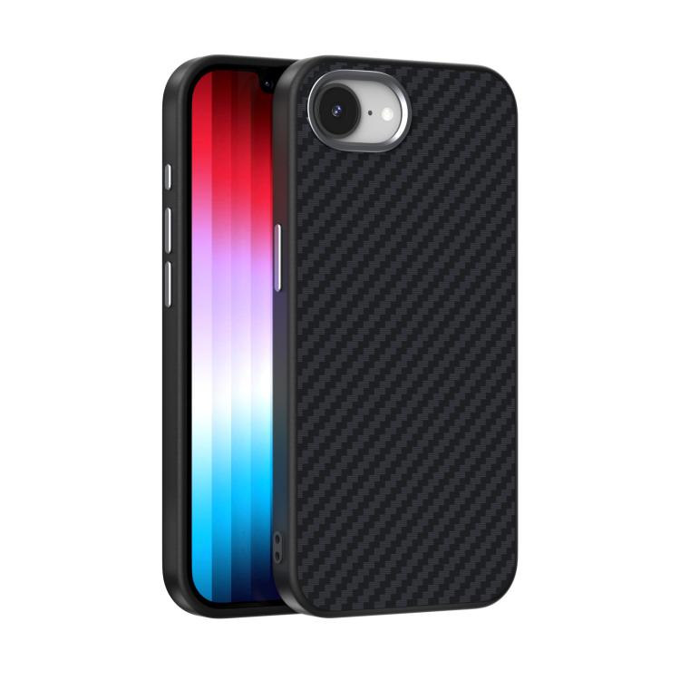 For iPhone 16e ABEEL C Carbon Fiber Series 6D Micro Relief MagSafe Phone Case(Black) - iPhone 16e Cases by PMC TechLife | Online Shopping South Africa | PMC TechLife | Buy Now Pay Later Mobicred