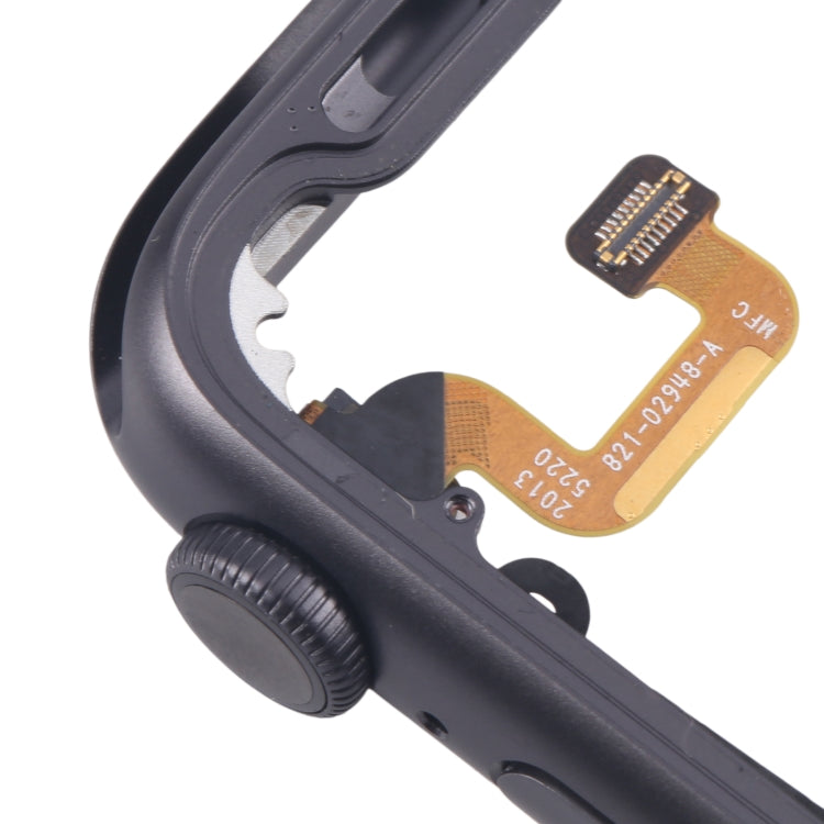 For Apple Watch Series 6 40MM GPS Aluminium Alloy Middle Frame Bezel Plate with Crown Spin Axis Flex Cable(Grey) - Middle Frame by PMC TechLife | Online Shopping South Africa | PMC TechLife | Buy Now Pay Later Mobicred