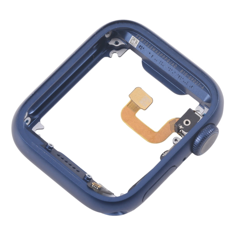 For Apple Watch Series 6 40MM GPS Aluminium Alloy Middle Frame Bezel Plate with Crown Spin Axis Flex Cable(Blue) - Middle Frame by PMC TechLife | Online Shopping South Africa | PMC TechLife | Buy Now Pay Later Mobicred