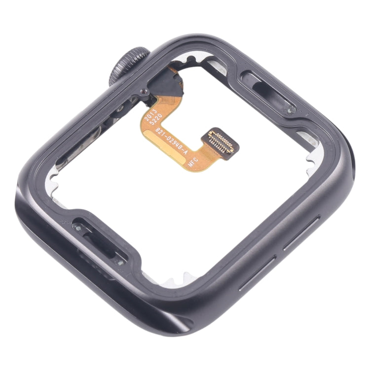For Apple Watch Series 6 44MM GPS Aluminium Alloy Middle Frame Bezel Plate with Crown Spin Axis Flex Cable(Grey) - Middle Frame by PMC TechLife | Online Shopping South Africa | PMC TechLife | Buy Now Pay Later Mobicred