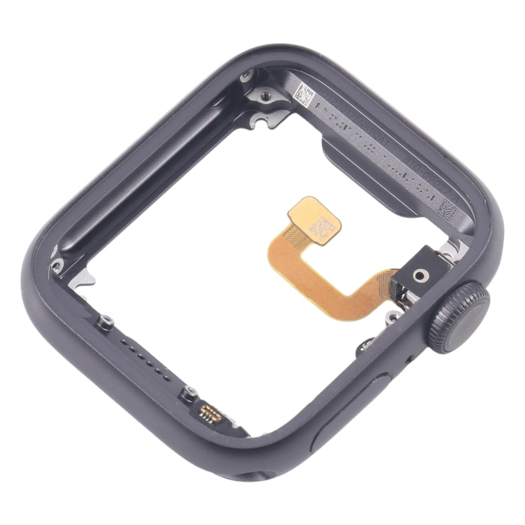 For Apple Watch Series 6 44MM GPS Aluminium Alloy Middle Frame Bezel Plate with Crown Spin Axis Flex Cable(Grey) - Middle Frame by PMC TechLife | Online Shopping South Africa | PMC TechLife | Buy Now Pay Later Mobicred