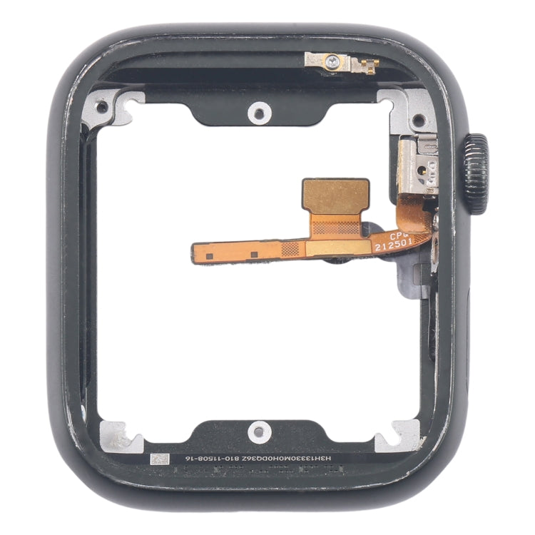 For Apple Watch Series 7 41MM LTE Aluminium Alloy Middle Frame Bezel Plate with Crown Spin Axis Flex Cable(Green) - Middle Frame by PMC TechLife | Online Shopping South Africa | PMC TechLife | Buy Now Pay Later Mobicred