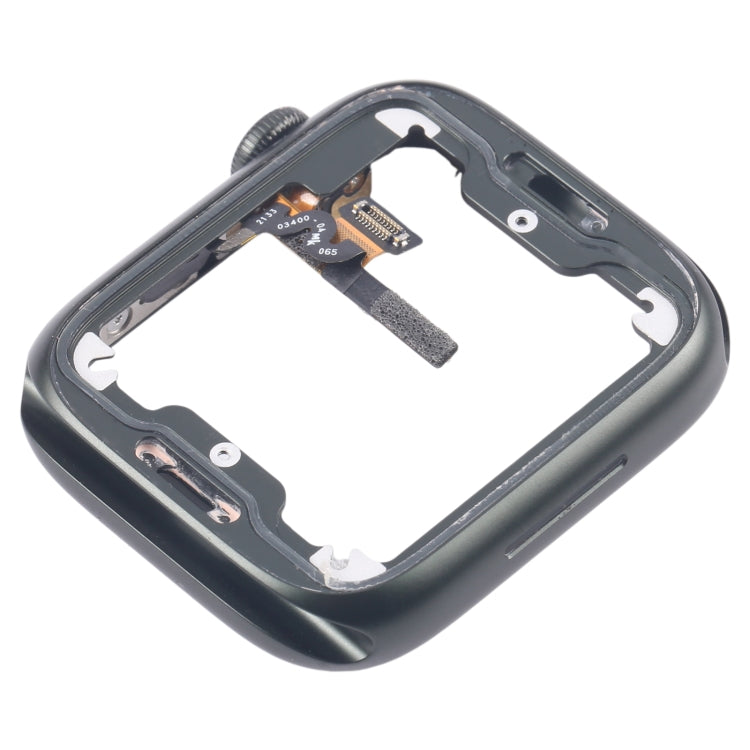 For Apple Watch Series 7 41MM GPS Aluminium Alloy Middle Frame Bezel Plate with Crown Spin Axis Flex Cable(Green) - free shipping - PMC TechLife - Order now!