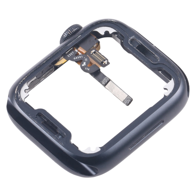 For Apple Watch Series 7 / 8 / 9 41MM LTE Aluminium Alloy Middle Frame Bezel Plate with Crown Spin Axis Flex Cable(Midnight) - Middle Frame by PMC TechLife | Online Shopping South Africa | PMC TechLife | Buy Now Pay Later Mobicred
