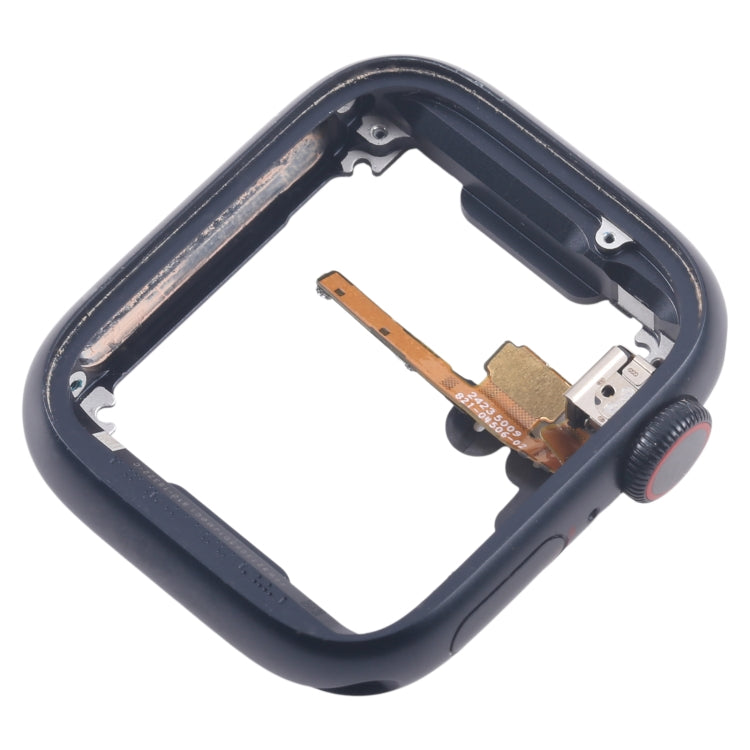 For Apple Watch Series 7 / 8 / 9 41MM LTE Aluminium Alloy Middle Frame Bezel Plate with Crown Spin Axis Flex Cable(Midnight) - Middle Frame by PMC TechLife | Online Shopping South Africa | PMC TechLife | Buy Now Pay Later Mobicred