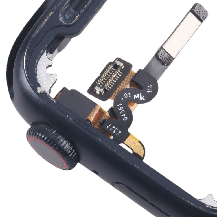 For Apple Watch Series 7 / 8 / 9 45MM LTE Aluminium Alloy Middle Frame Bezel Plate with Crown Spin Axis Flex Cable(Midnight) - Middle Frame by PMC TechLife | Online Shopping South Africa | PMC TechLife | Buy Now Pay Later Mobicred