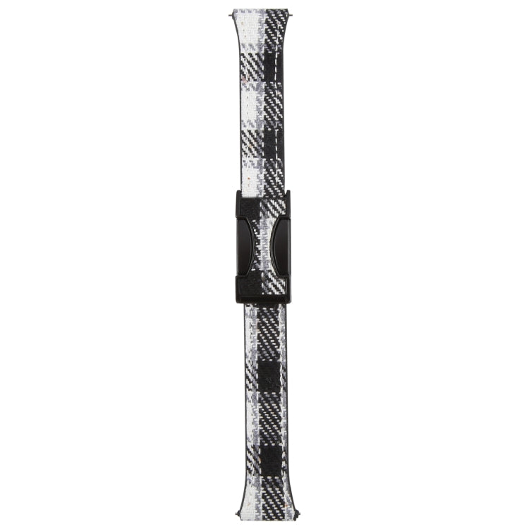 22mm Universal Slim Magnetic Buckle Napped Fabric Leather Watch Band(Grey) - free shipping - PMc TechLife - Order now!