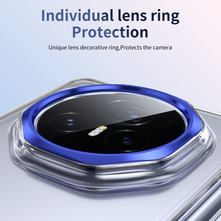 For Honor Magic V3 Ice-Cold Holder PC Hybrid TPU Phone Case(Blue) - Honor Cases by PMC TechLife | Online Shopping South Africa | PMC TechLife | Buy Now Pay Later Mobicred