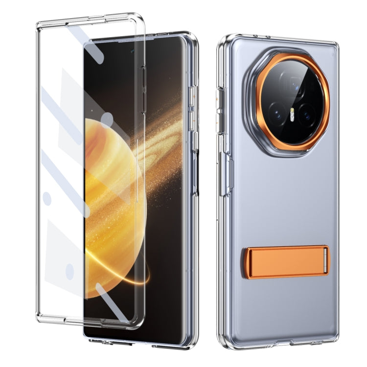 For Honor Magic V3 Ice-Cold Holder PC Hybrid TPU Phone Case(Orange) - Honor Cases by PMC TechLife | Online Shopping South Africa | PMC TechLife | Buy Now Pay Later Mobicred