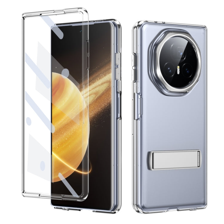 For Honor Magic V3 Ice-Cold Holder PC Hybrid TPU Phone Case(Silver) - Honor Cases by PMC TechLife | Online Shopping South Africa | PMC TechLife | Buy Now Pay Later Mobicred